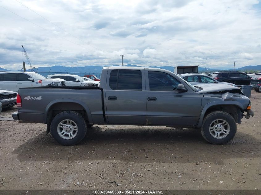 2003 Dodge Dakota Sport/Sxt VIN: 1D7HG38N23S115326 Lot: 39465389