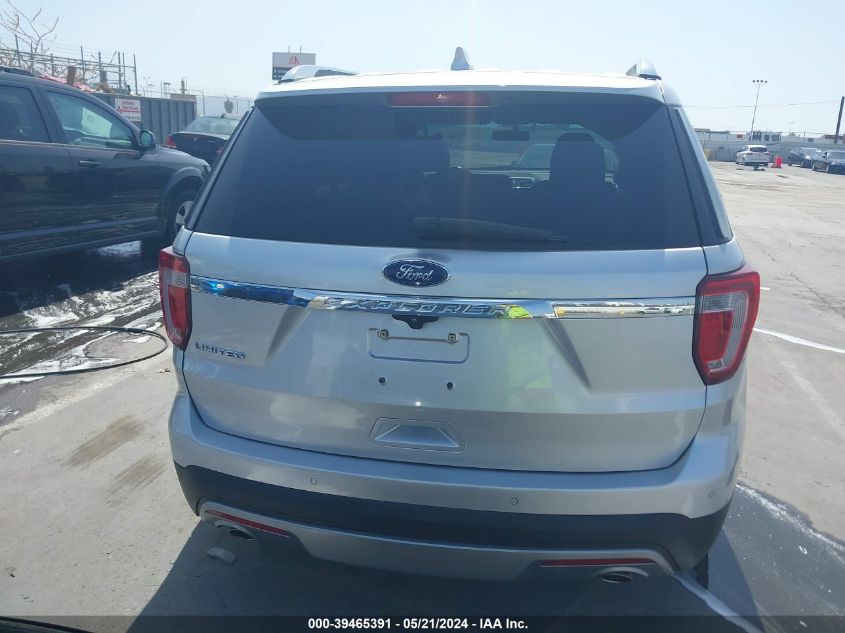 2016 Ford Explorer Limited VIN: 1FM5K7F88GGC06699 Lot: 39465391