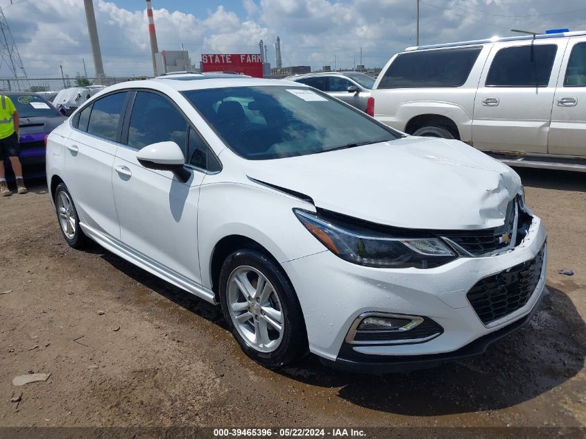 2018 Chevrolet Cruze Lt Auto VIN: 1G1BE5SMXJ7127153 Lot: 39465396