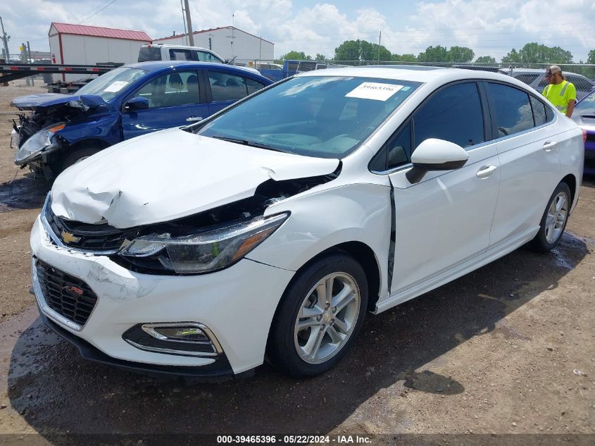 2018 Chevrolet Cruze Lt Auto VIN: 1G1BE5SMXJ7127153 Lot: 39465396