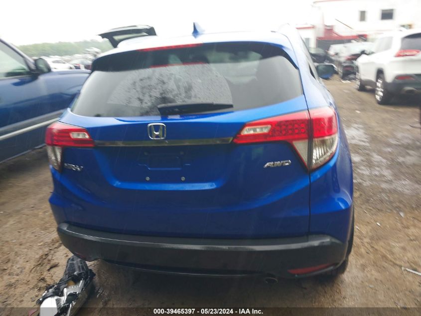 2021 Honda Hr-V Awd Ex VIN: 3CZRU6H50MM735427 Lot: 39465397