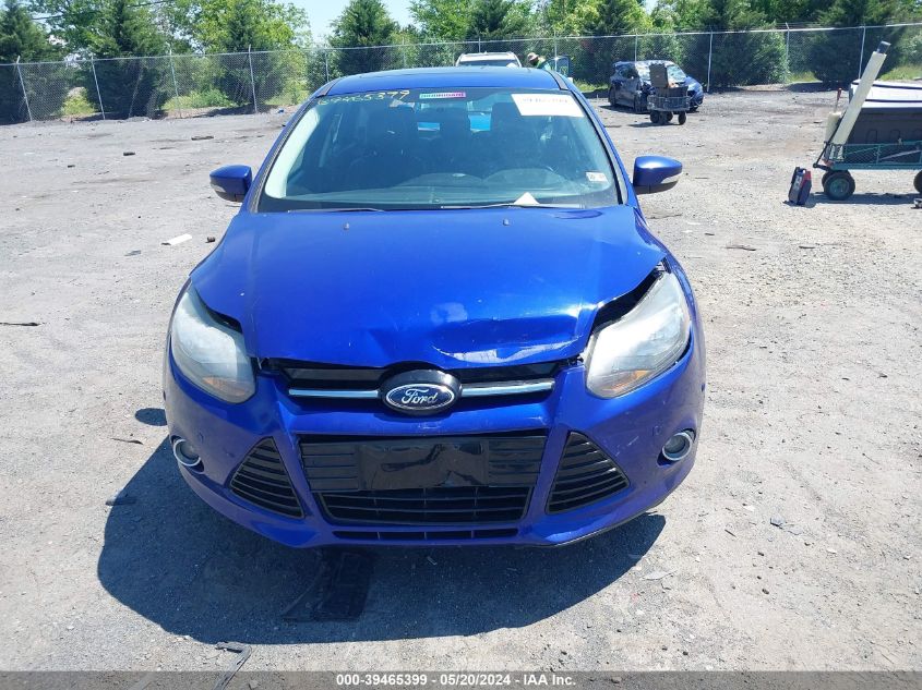2013 Ford Focus Titanium VIN: 1FADP3N25DL121805 Lot: 39465399