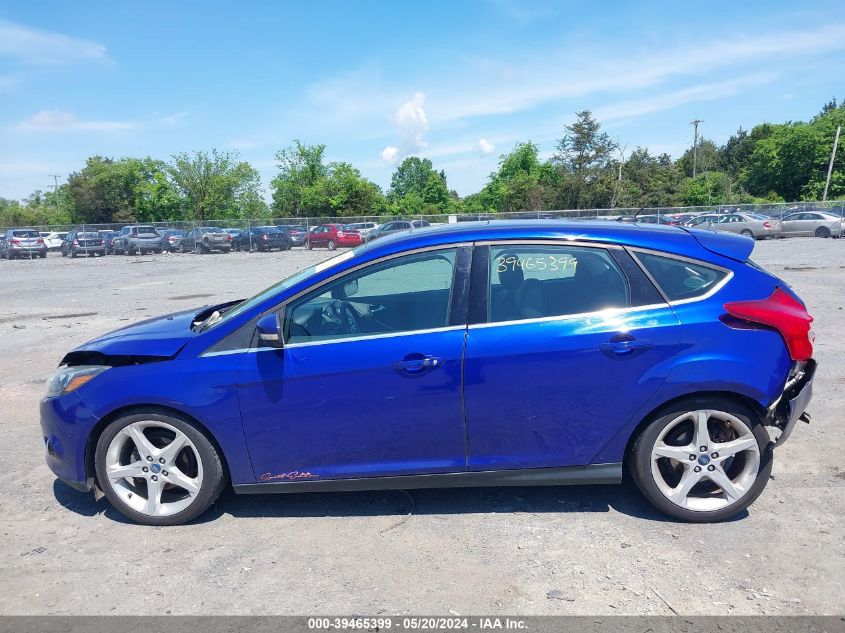 2013 Ford Focus Titanium VIN: 1FADP3N25DL121805 Lot: 39465399