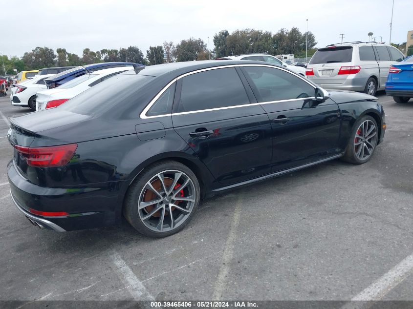 2019 Audi S4 3.0T Premium VIN: WAUB4AF47KA106338 Lot: 39465406