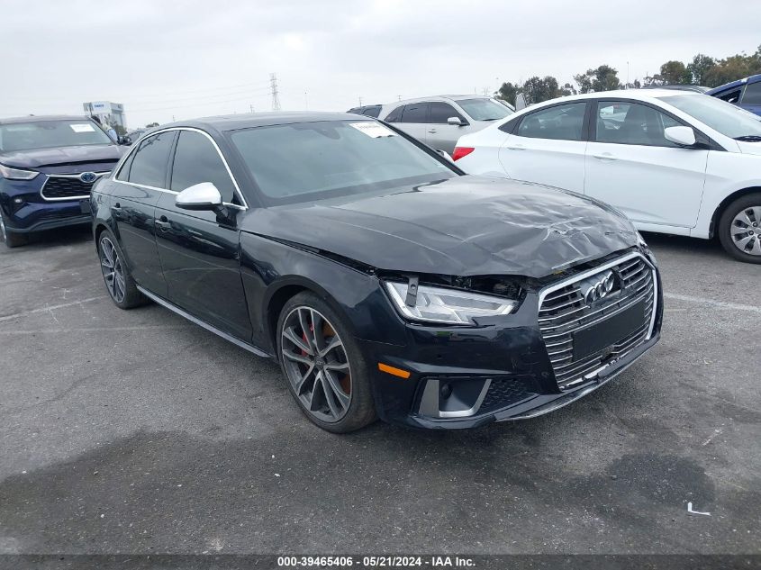 2019 Audi S4 3.0T Premium VIN: WAUB4AF47KA106338 Lot: 39465406