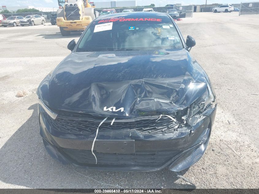 2022 Kia K5 Gt-Line VIN: 5XXG64J20NG109150 Lot: 39465417