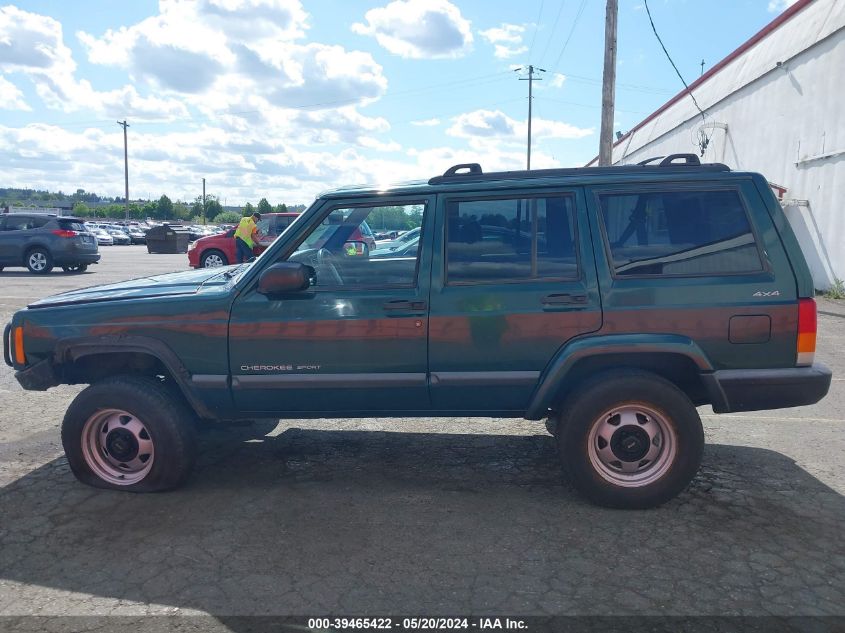 2000 Jeep Cherokee Sport VIN: 1J4FF48S8YL158824 Lot: 39465422