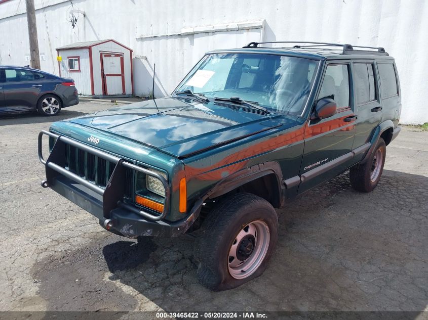 2000 Jeep Cherokee Sport VIN: 1J4FF48S8YL158824 Lot: 39465422