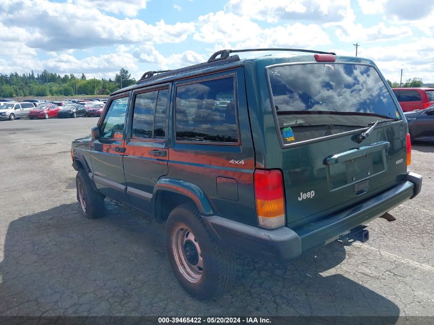 2000 Jeep Cherokee Sport VIN: 1J4FF48S8YL158824 Lot: 39465422