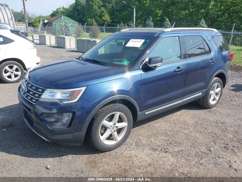 2016 Ford Explorer Xlt VIN: 1FM5K8D81GGA13562 Lot: 39465429