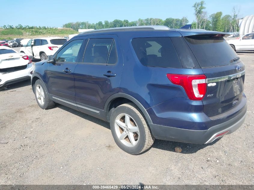 2016 Ford Explorer Xlt VIN: 1FM5K8D81GGA13562 Lot: 39465429