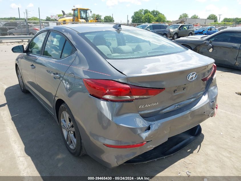 2018 Hyundai Elantra Sel VIN: KMHD84LF4JU592011 Lot: 39465430