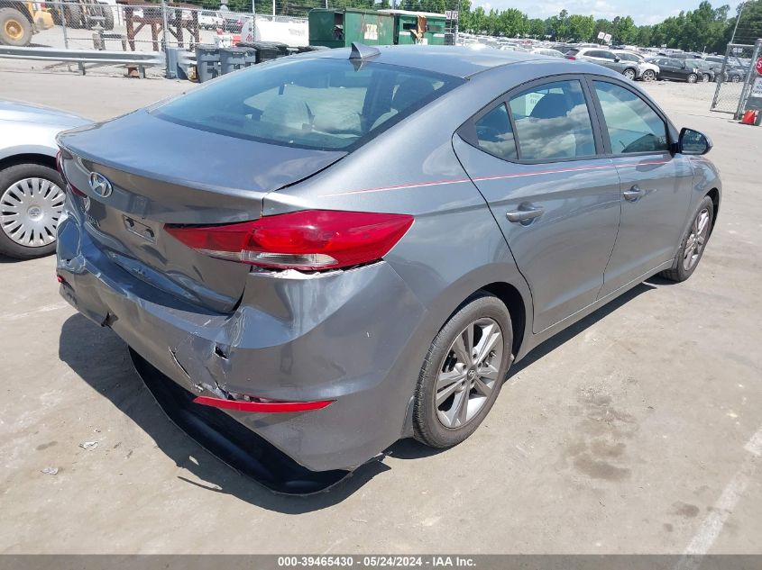 2018 Hyundai Elantra Sel VIN: KMHD84LF4JU592011 Lot: 39465430