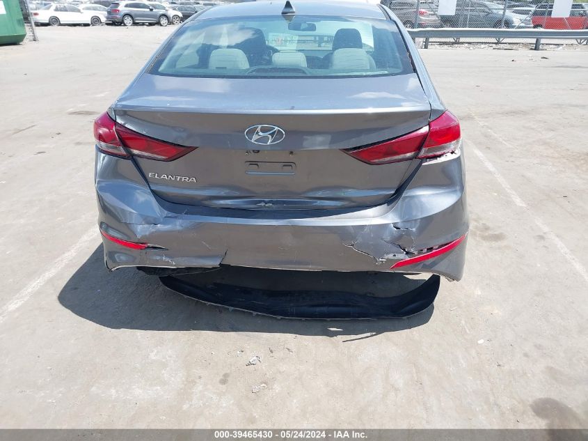 2018 Hyundai Elantra Sel VIN: KMHD84LF4JU592011 Lot: 39465430