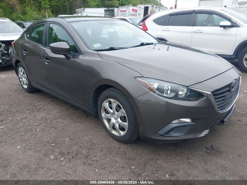 2015 MAZDA MAZDA3 I SPORT - 3MZBM1U77FM188089