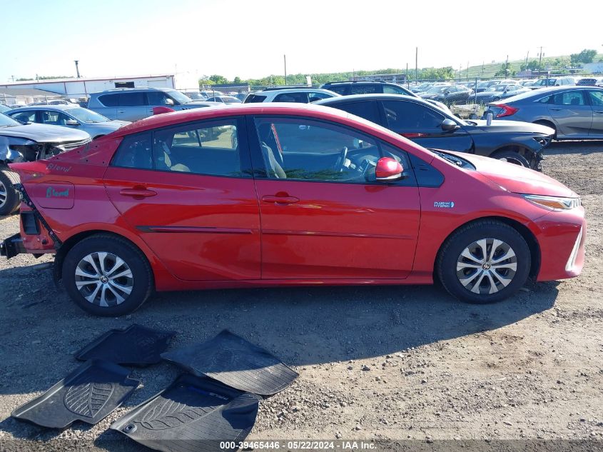 2020 Toyota Prius Prime Le VIN: JTDKARFP3L3157023 Lot: 39465446