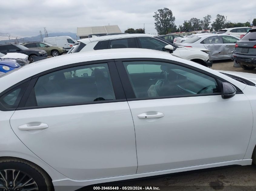 2023 Kia Forte Gt-Line VIN: 3KPF54AD9PE649799 Lot: 39465449