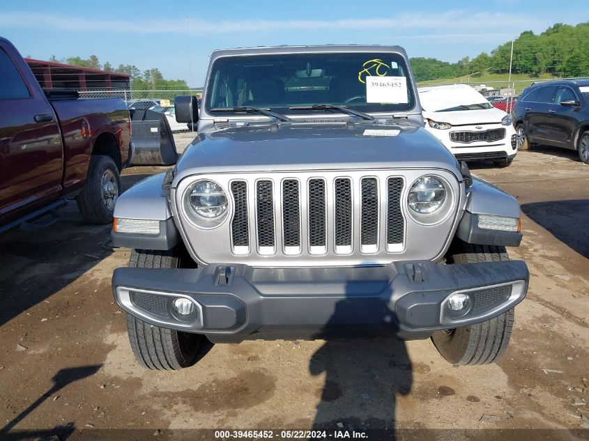 2018 Jeep Wrangler Unlimited Sahara 4X4 VIN: 1C4HJXEG8JW113143 Lot: 39465452