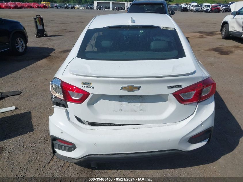 2018 Chevrolet Cruze Premier Auto VIN: 1G1BF5SM2J7108383 Lot: 39465458