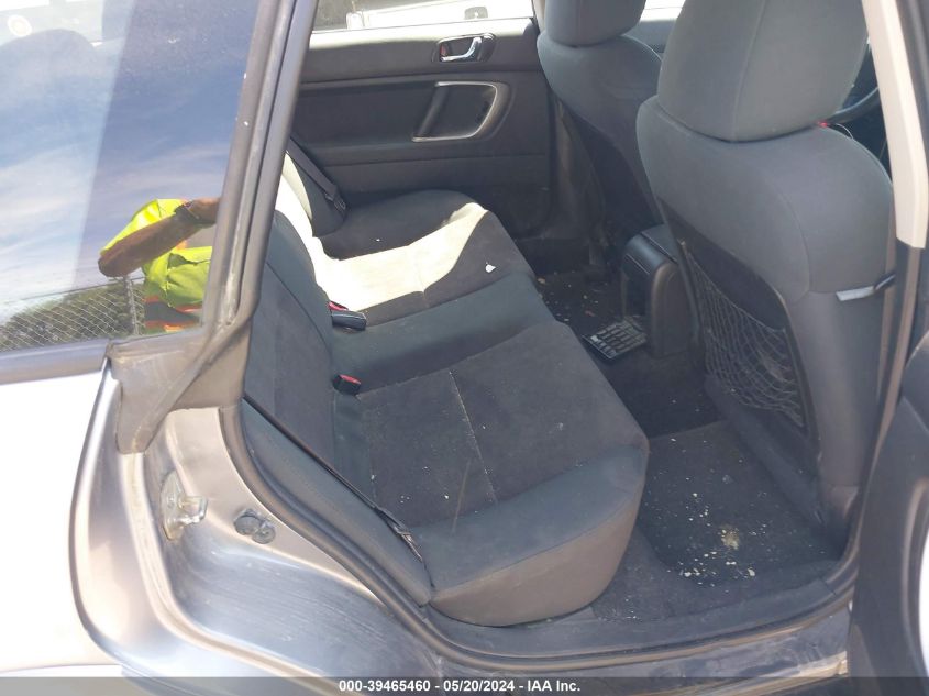 2008 Subaru Outback 2.5I/2.5I L.l. Bean Edition VIN: 4S4BP61CX87316259 Lot: 39465460