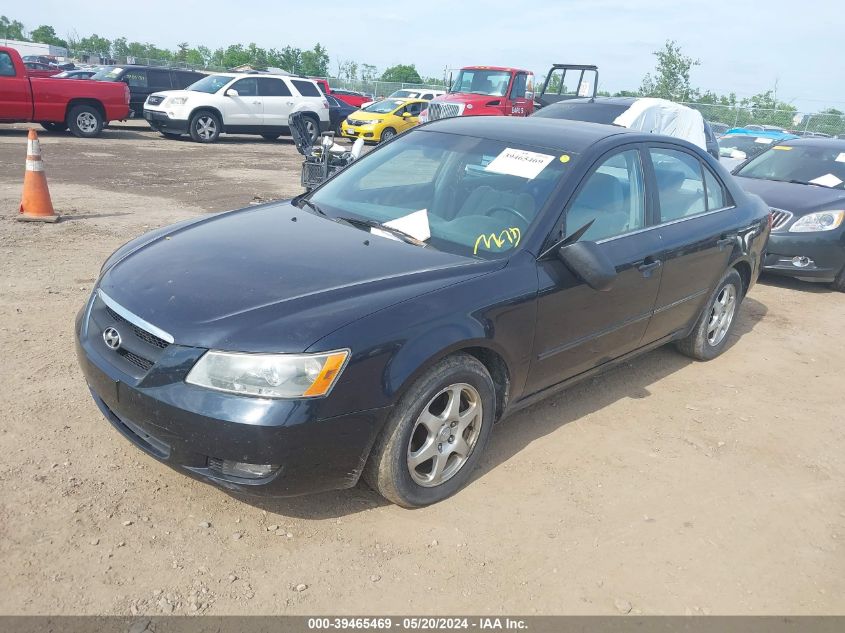 2006 Hyundai Sonata Gls VIN: 5NPEU46C56H127566 Lot: 39465469