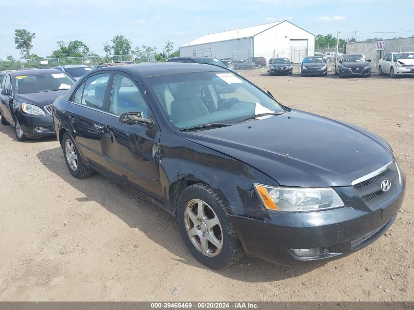 2006 Hyundai Sonata Gls VIN: 5NPEU46C56H127566 Lot: 39465469