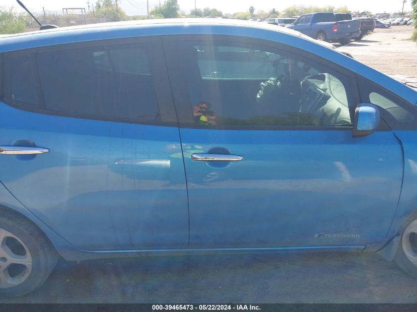 2014 Nissan Leaf Sv VIN: 1N4AZ0CP0EC330803 Lot: 39465473