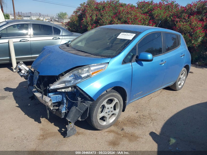 2014 Nissan Leaf Sv VIN: 1N4AZ0CP0EC330803 Lot: 39465473