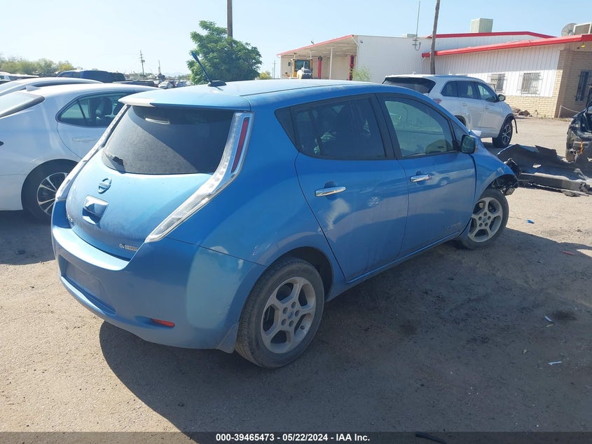 2014 Nissan Leaf Sv VIN: 1N4AZ0CP0EC330803 Lot: 39465473