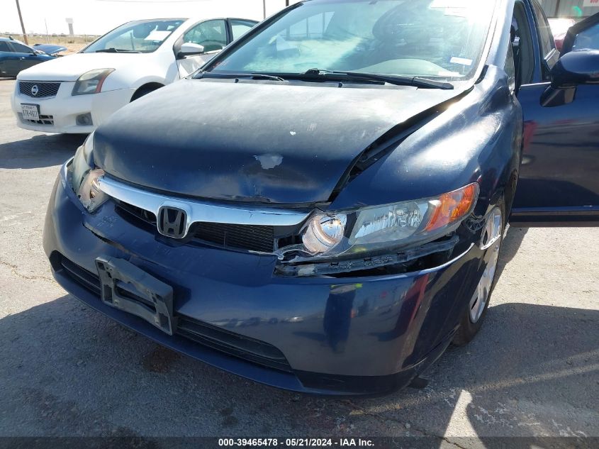 2008 Honda Civic Lx VIN: 1HGFA16538L101108 Lot: 39465478