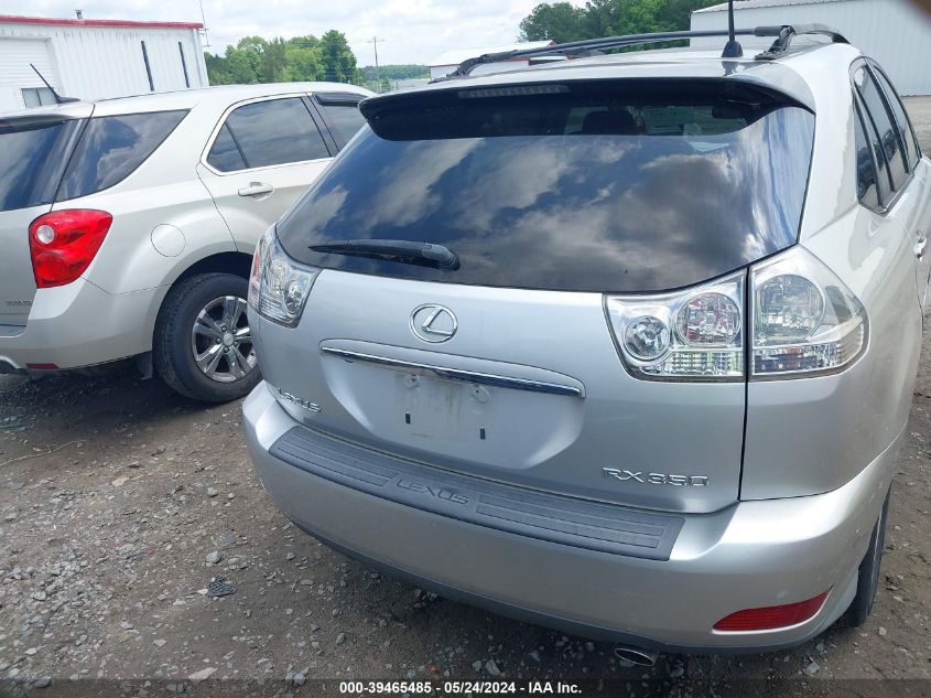 2009 Lexus Rx 350 VIN: 2T2GK31U49C070921 Lot: 39465485