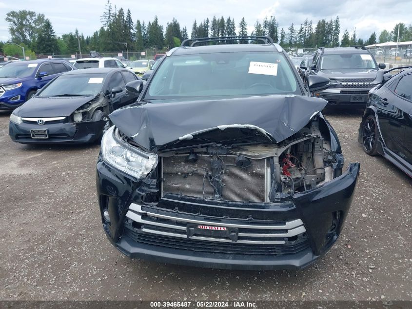 2018 Toyota Highlander Xle VIN: 5TDJZRFHXJS842564 Lot: 39465487