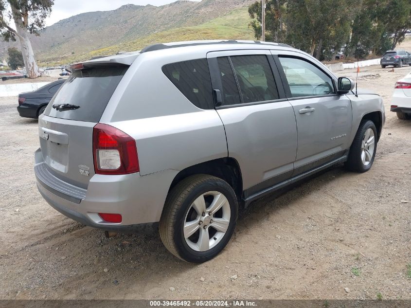 2016 Jeep Compass Latitude VIN: 1C4NJCEA1GD640792 Lot: 39465492