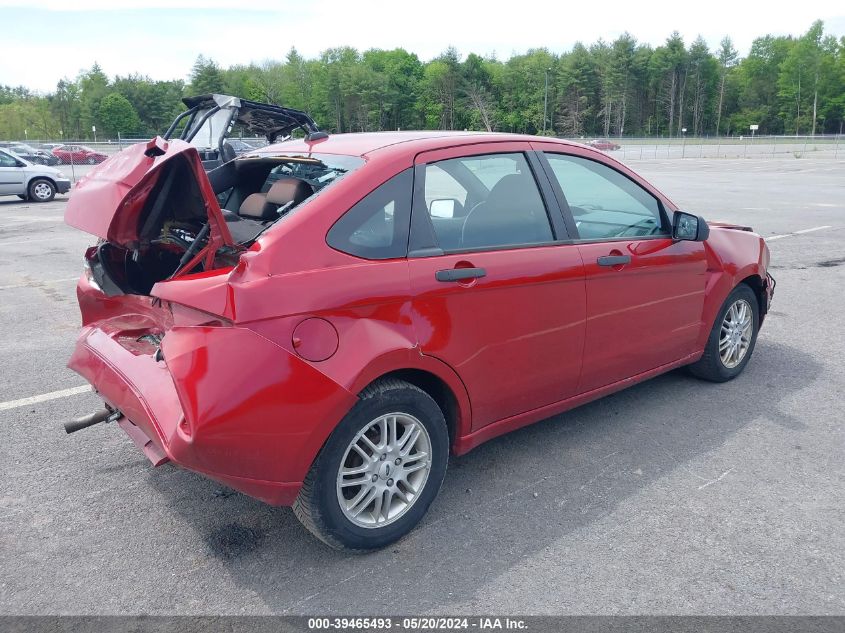 2009 Ford Focus Se VIN: 1FAHP35N89W190781 Lot: 39465493