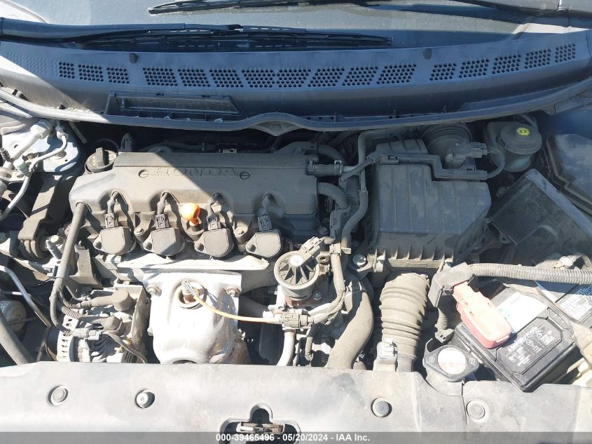 2010 Honda Civic Lx VIN: 2HGFA1F54AH573725 Lot: 39465496