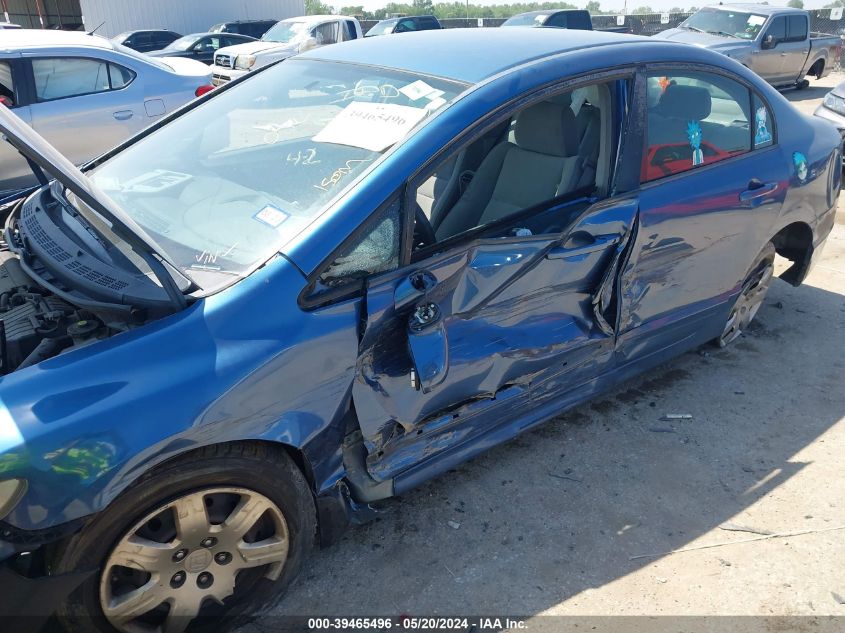 2010 Honda Civic Lx VIN: 2HGFA1F54AH573725 Lot: 39465496