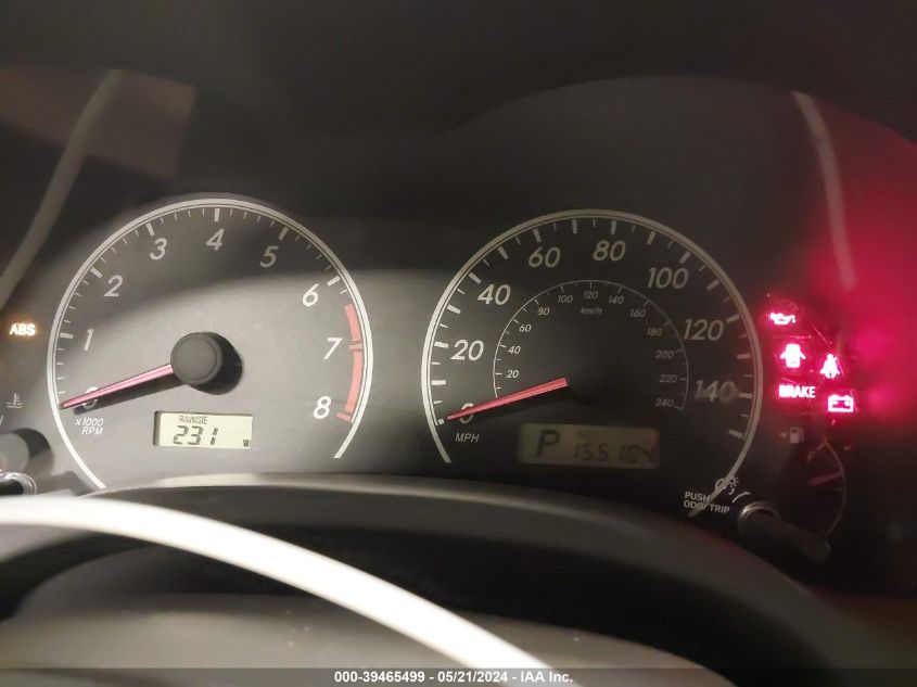 2009 Toyota Corolla Le VIN: 1NXBU40E59Z012601 Lot: 39465499