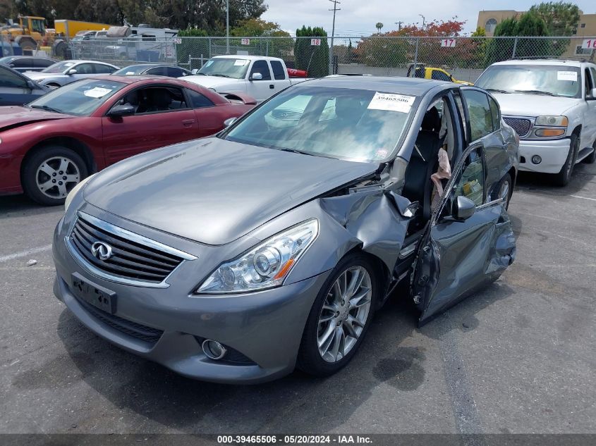 2012 Infiniti G37 Sport VIN: JN1CV6AP0CM620747 Lot: 39465506