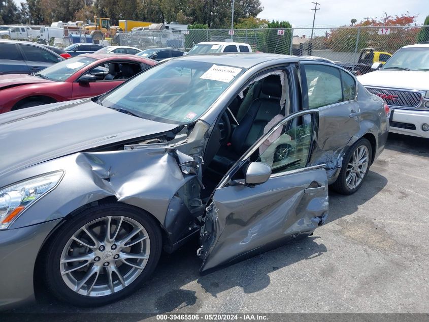 2012 Infiniti G37 Sport VIN: JN1CV6AP0CM620747 Lot: 39465506