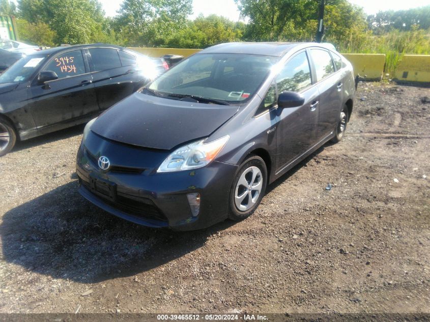 2014 Toyota Prius Two VIN: JTDKN3DU0E1772590 Lot: 39465512