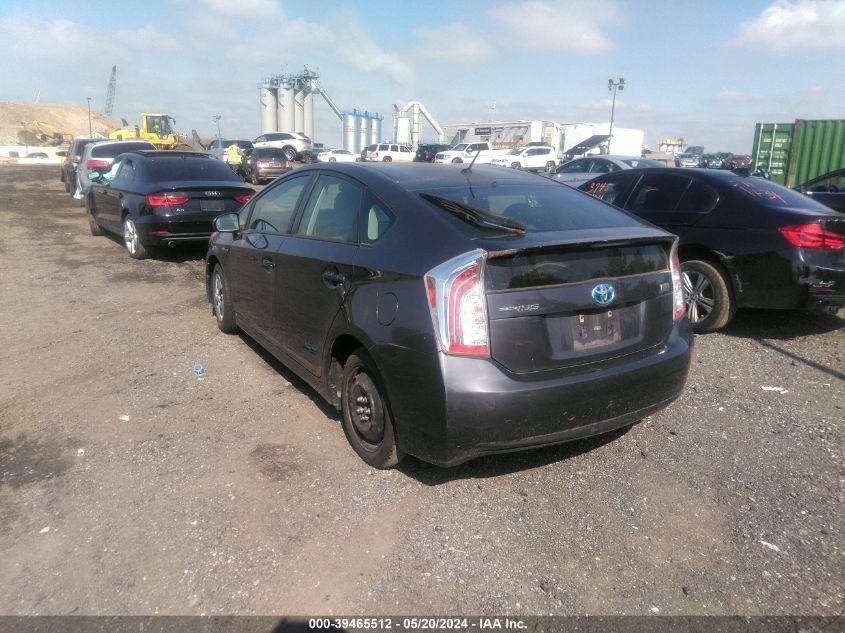 2014 Toyota Prius Two VIN: JTDKN3DU0E1772590 Lot: 39465512