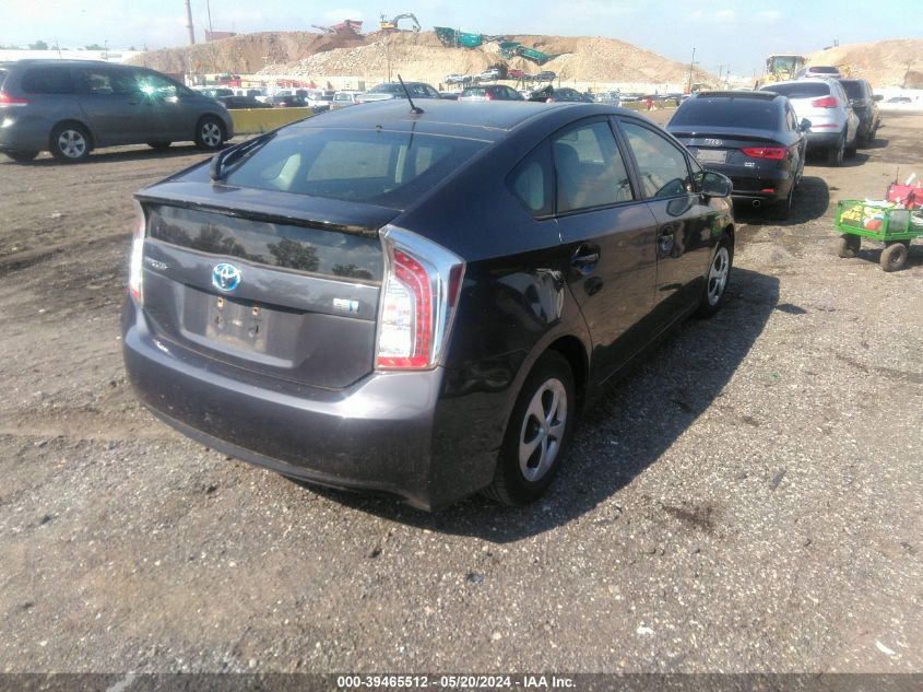 2014 Toyota Prius Two VIN: JTDKN3DU0E1772590 Lot: 39465512