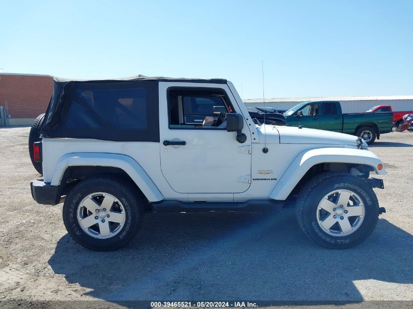 2012 Jeep Wrangler Sahara VIN: 1C4GJWBG6CL278395 Lot: 39465521