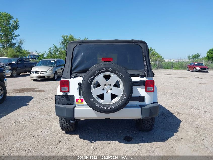 2012 Jeep Wrangler Sahara VIN: 1C4GJWBG6CL278395 Lot: 39465521