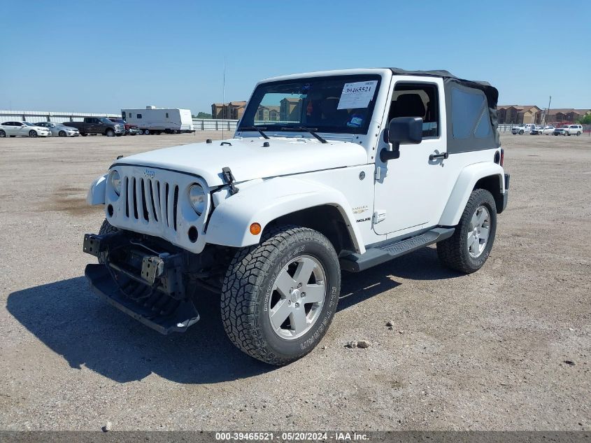 2012 Jeep Wrangler Sahara VIN: 1C4GJWBG6CL278395 Lot: 39465521