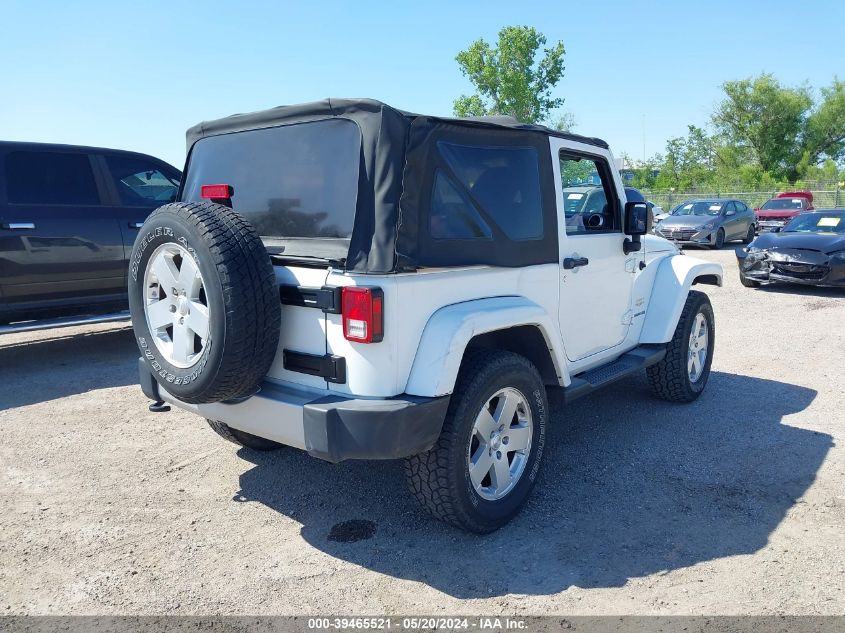 2012 Jeep Wrangler Sahara VIN: 1C4GJWBG6CL278395 Lot: 39465521