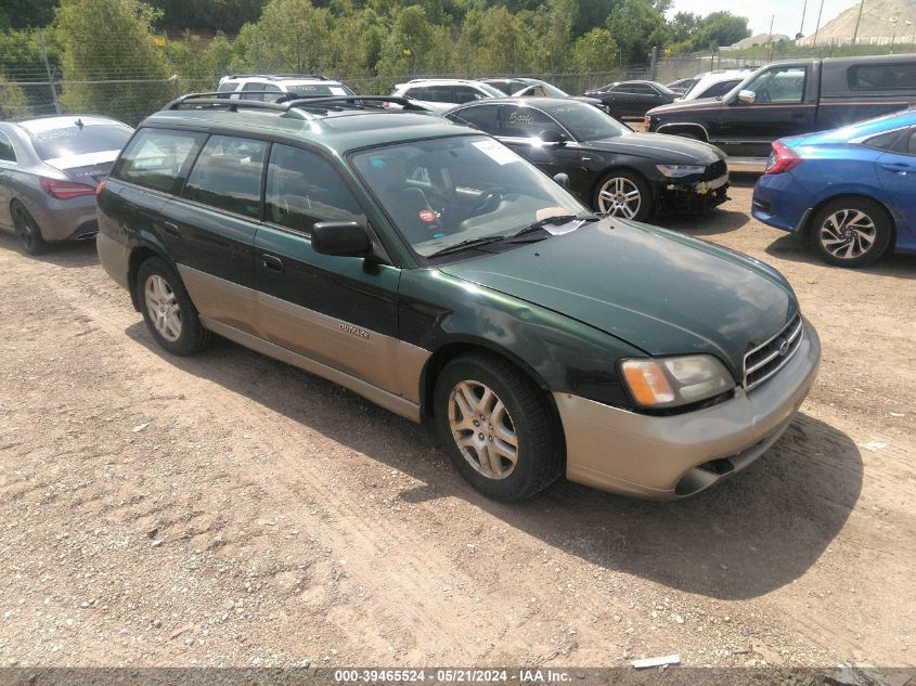 2001 Subaru Outback VIN: 4S3BH675117646128 Lot: 39465524