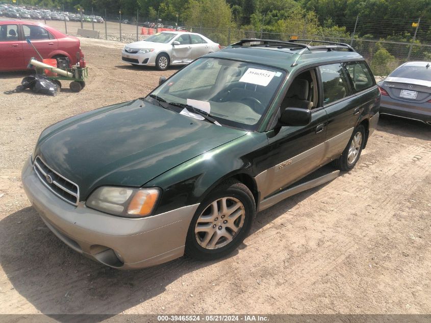 2001 Subaru Outback VIN: 4S3BH675117646128 Lot: 39465524