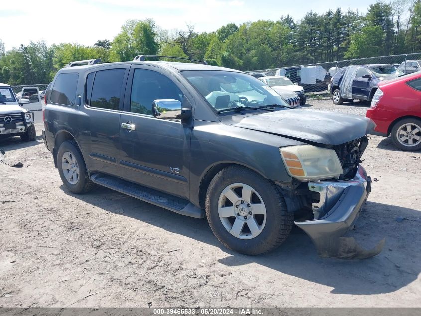 2005 Nissan Armada Le VIN: 5N1AA08B75N725771 Lot: 39465533