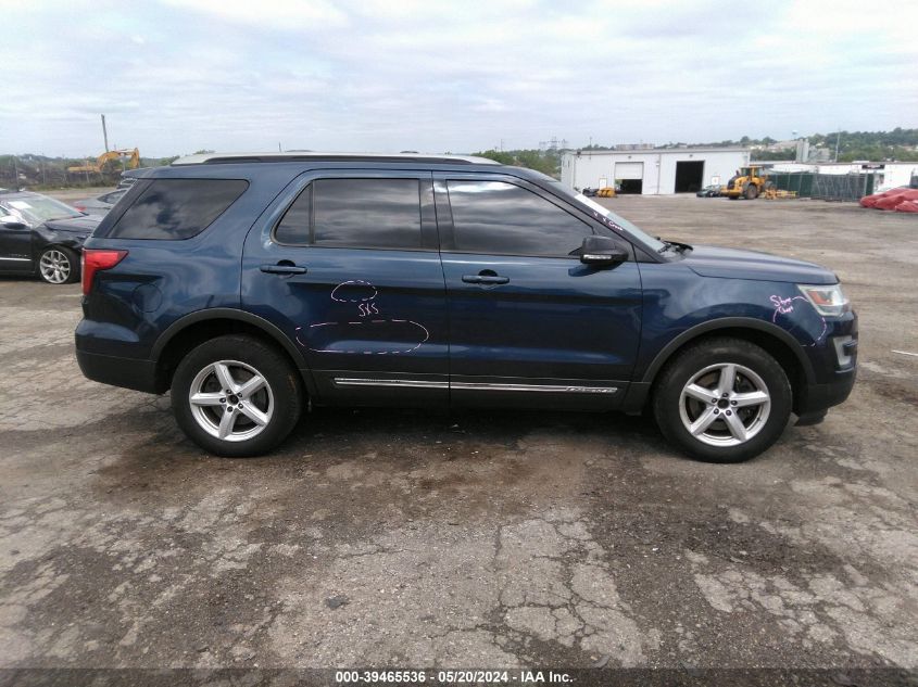 2017 Ford Explorer Xlt VIN: 1FM5K8D80HGA30998 Lot: 39465536